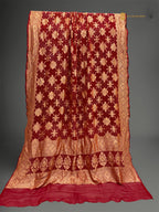 Pure Georgette Banarasi Bandhej Handloom Dupatta