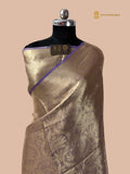 Pure Tissue Silk Tanchui Brocade Handloom Banarasi Saree