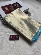 Pure Tissue Silk Tanchui Brocade Handloom Banarasi Saree