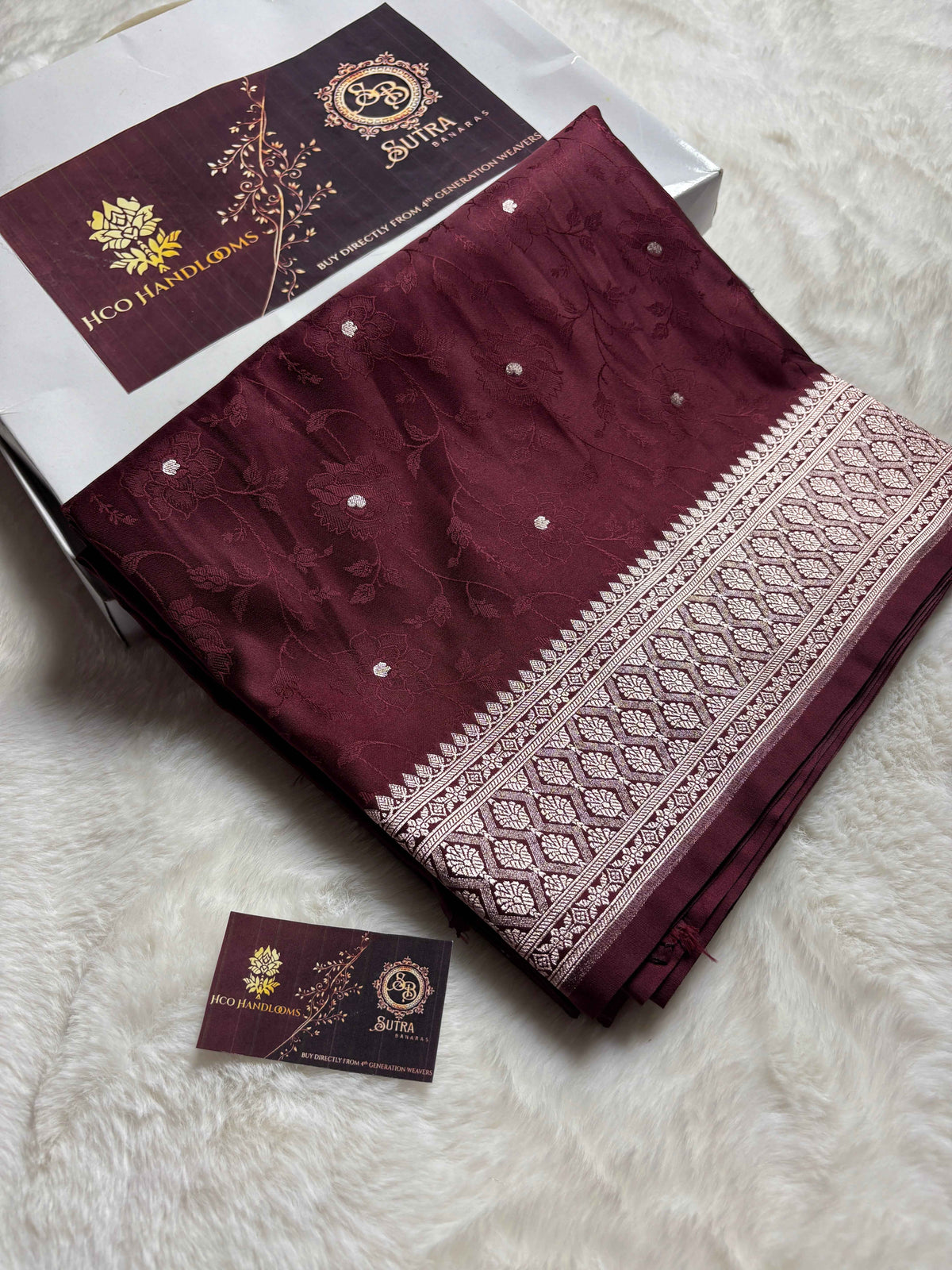Premium Mashru Katan Silk Banarasi Saree With Tanchui Brocade Floral Motifs