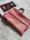 Pure Chiffon Silk Khaddi Banarasi With Aada Design