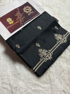 Pure Katan Silk Handloom Banarasi Saree - All Over Kadhua Motifs