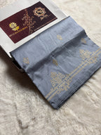 Pure Katan Silk Handloom Banarasi Saree - All Over Kadhua Motifs