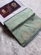 Pure Katan Silk Handloom Banarasi Saree - All Over Kadhua Motifs