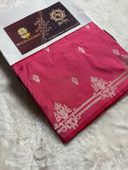Pure Katan Silk Handloom Banarasi Saree - All Over Kadhua Motifs