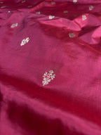 Pure Katan Silk Handloom Banarasi Saree - All Over Kadhua Motifs
