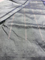 Pure Katan Silk Handloom Banarasi Saree - All Over Kadhua Motifs