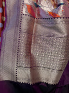 Regal Pure Katan Silk Handloom Rangkat Banarasi Saree