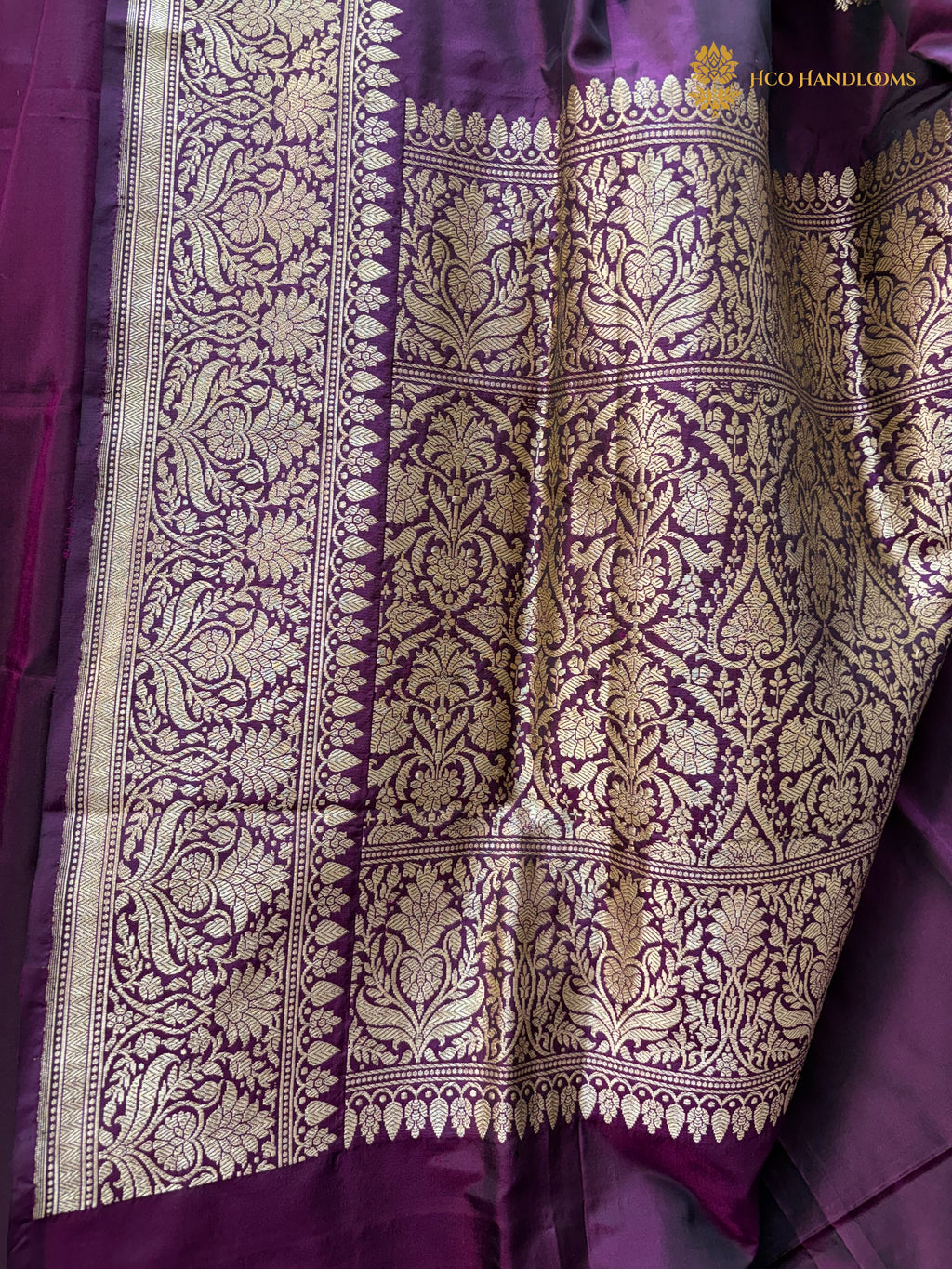 Pure Katan Silk Handloom Banarasi Saree - All Over Kadhua Motifs