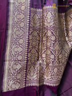 Pure Katan Silk Handloom Banarasi Saree - All Over Kadhua Motifs