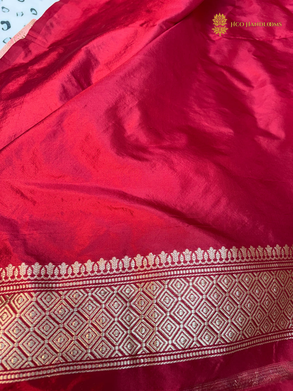 Pure Katan Silk Handloom Banarasi Saree - All Over Meenakari Motifs