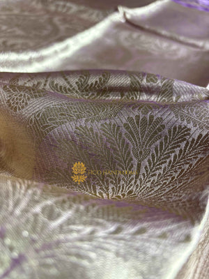 Pure Tissue Silk Tanchui Brocade Handloom Banarasi Saree