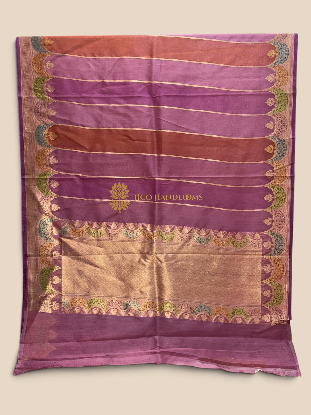 Rangkat Pure Kora Silk Handloom Banarasi Saree