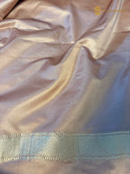 Premium Mashru Crepe Silk Banarasi Saree - All Over Motifs