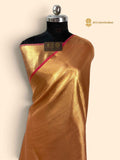 Pure Tissue Silk Handloom Tanchui Brocade Banarasi Saree