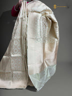 Regal Pure Katan Silk Handloom Banarasi Saree - All Over Jaal Work