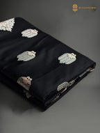 Premium Mashru Katan Silk Banarasi Saree - All Over Motifs