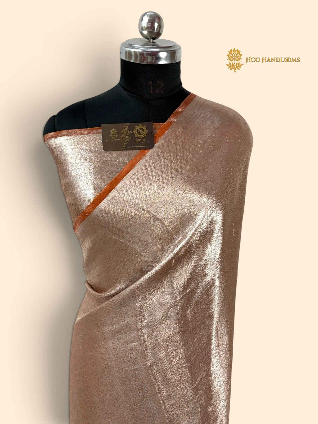 Pure Tissue Silk Handloom Banarasi Saree - All Over Tanchui Brocade
