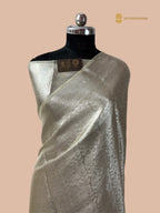 Pure Tissue Silk Tanchui Brocade Handloom Banarasi Saree