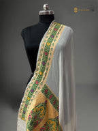 Pure Georgette Meenakari Banarasi Handloom Dupatta