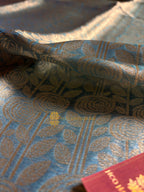 Pure Tissue Silk Tanchui Brocade Handloom Banarasi Saree