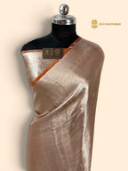 Pure Tissue Silk Handloom Banarasi Saree - All Over Tanchui Brocade