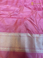 Pure Katan Silk Handloom Banarasi Saree - All Over Meenakari Jangla