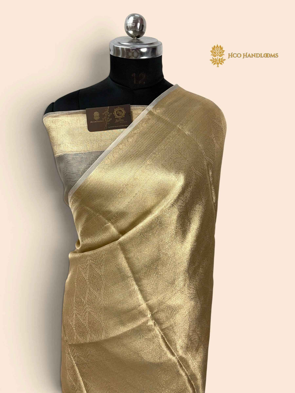Pure Tissue Silk Handloom Banarasi Saree - All Over Tanchui Brocade