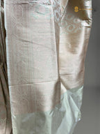 Regal Pure Katan Silk Handloom Banarasi Saree - All Over Jaal Work