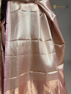 Regal Pure Tissue Silk  Handloom Banarasi Saree - All Over Tanchui Brocade