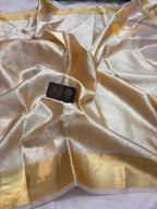 Pure Tissue Silk Handloom Banarasi Saree - All Over Tanchui Brocade