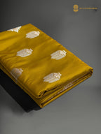 Premium Mashru Katan Silk Banarasi Saree - All Over Motifs