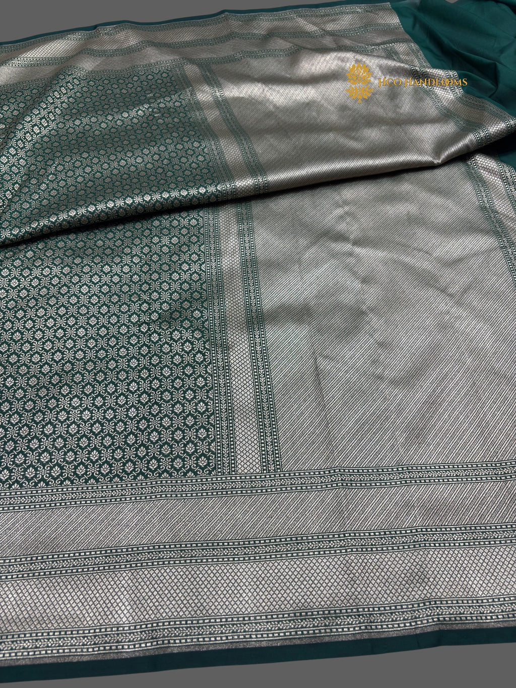 Green Premium Soft Katan Silk Tanchui Brocade Banarasi Saree