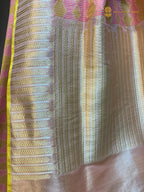 Pure Tissue Silk Handloom Rangkat Banarasi Saree
