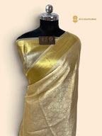 Pure Tissue Silk Handloom Banarasi Saree - All Over Tanchui Brocade