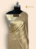 Pure Tissue Silk Handloom Banarasi Saree - All Over Tanchui Brocade