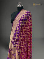 Pure Georgette Banarasi Bandhej Handloom Dupatta