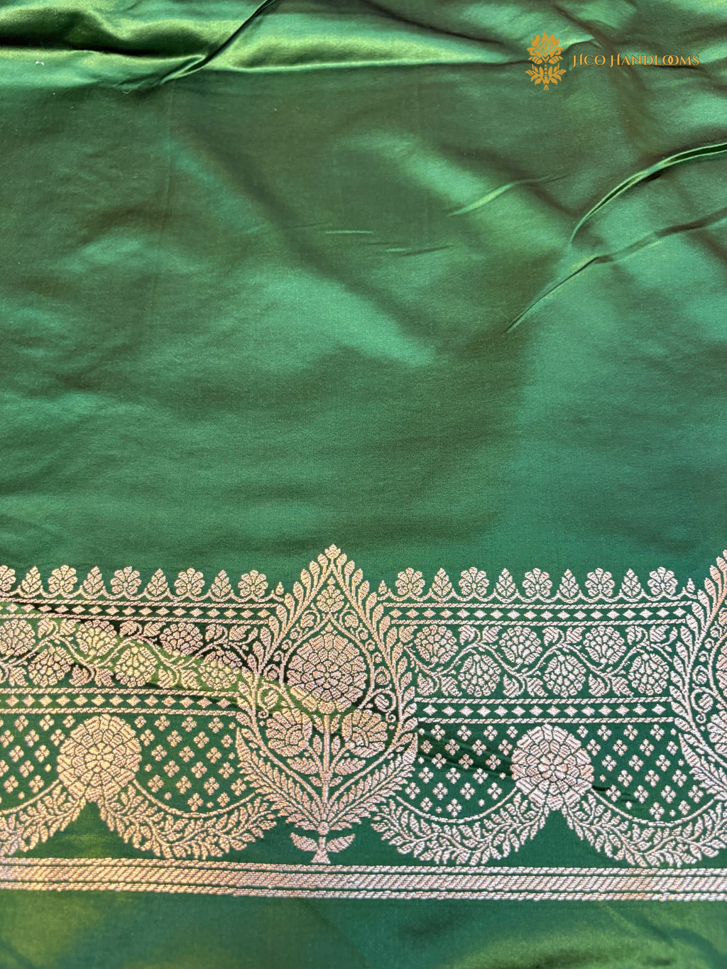 Premium Mashru Katan Silk Banarasi Saree - All Over Jaal Pattern