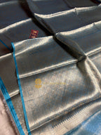 Pure Tissue Silk Tanchui Brocade Handloom Banarasi Saree