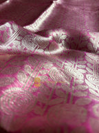 Pure Tissue Silk Tanchui Brocade Handloom Banarasi Saree