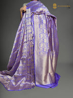 Pure Katan Silk Handloom Banarasi Saree - All Over Floral Tanchui Brocade