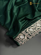 Premium Mashru Katan Silk Banarasi Saree - All Over Motifs