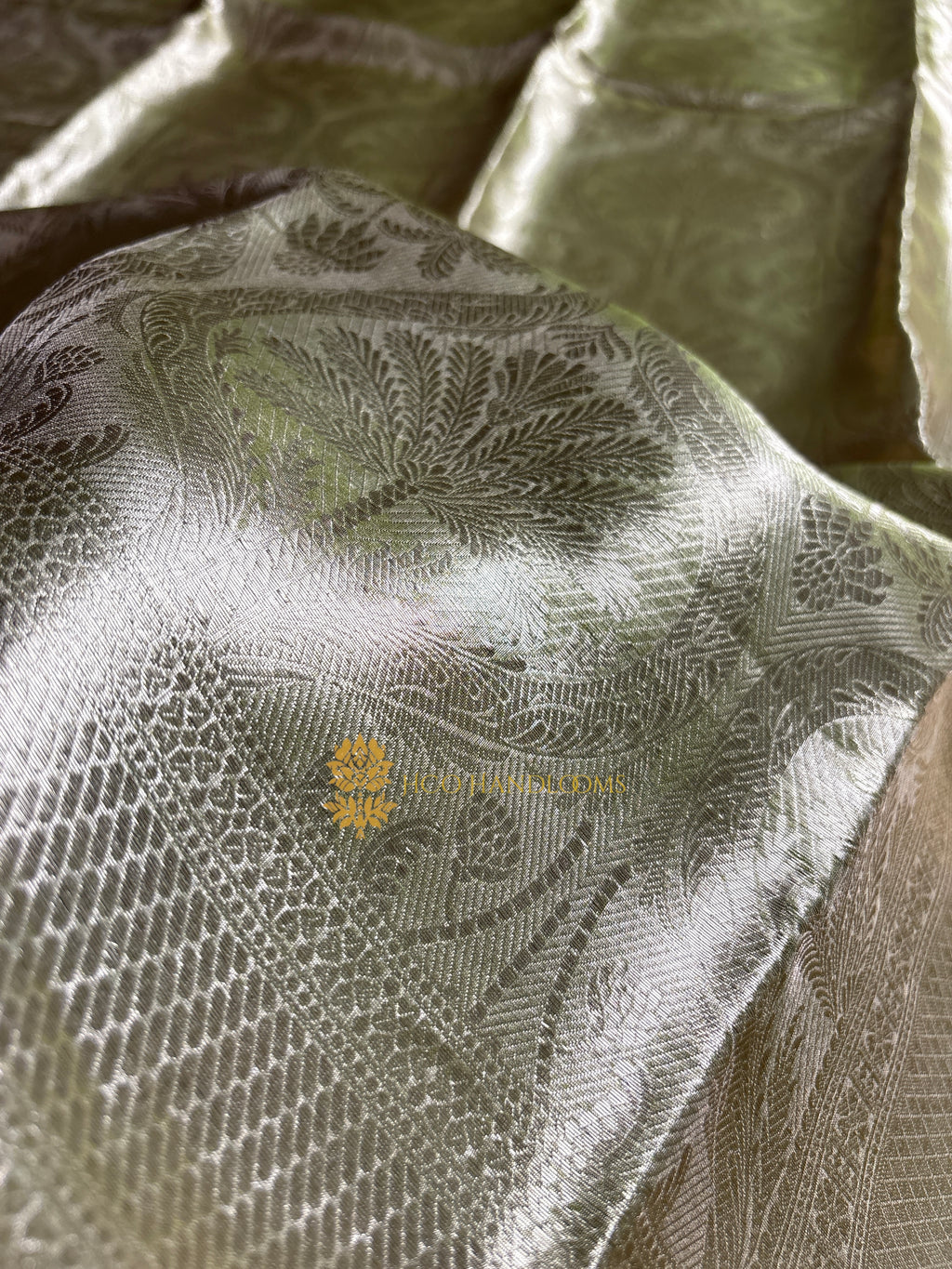 Pure Tissue Silk Tanchui Brocade Handloom Banarasi Saree