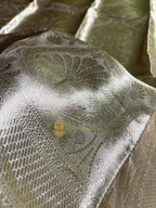 Pure Tissue Silk Tanchui Brocade Handloom Banarasi Saree