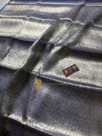 Pure Tissue Silk Tanchui Brocade Handloom Banarasi Saree