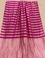 Pure Moonga Crush Tissue Silk Handloom Banarasi Saree