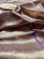 Pure Tissue Silk Tanchui Brocade Handloom Banarasi Saree