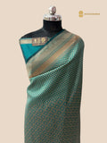 Blue Premium Soft Katan Silk Tanchui Brocade Banarasi Saree