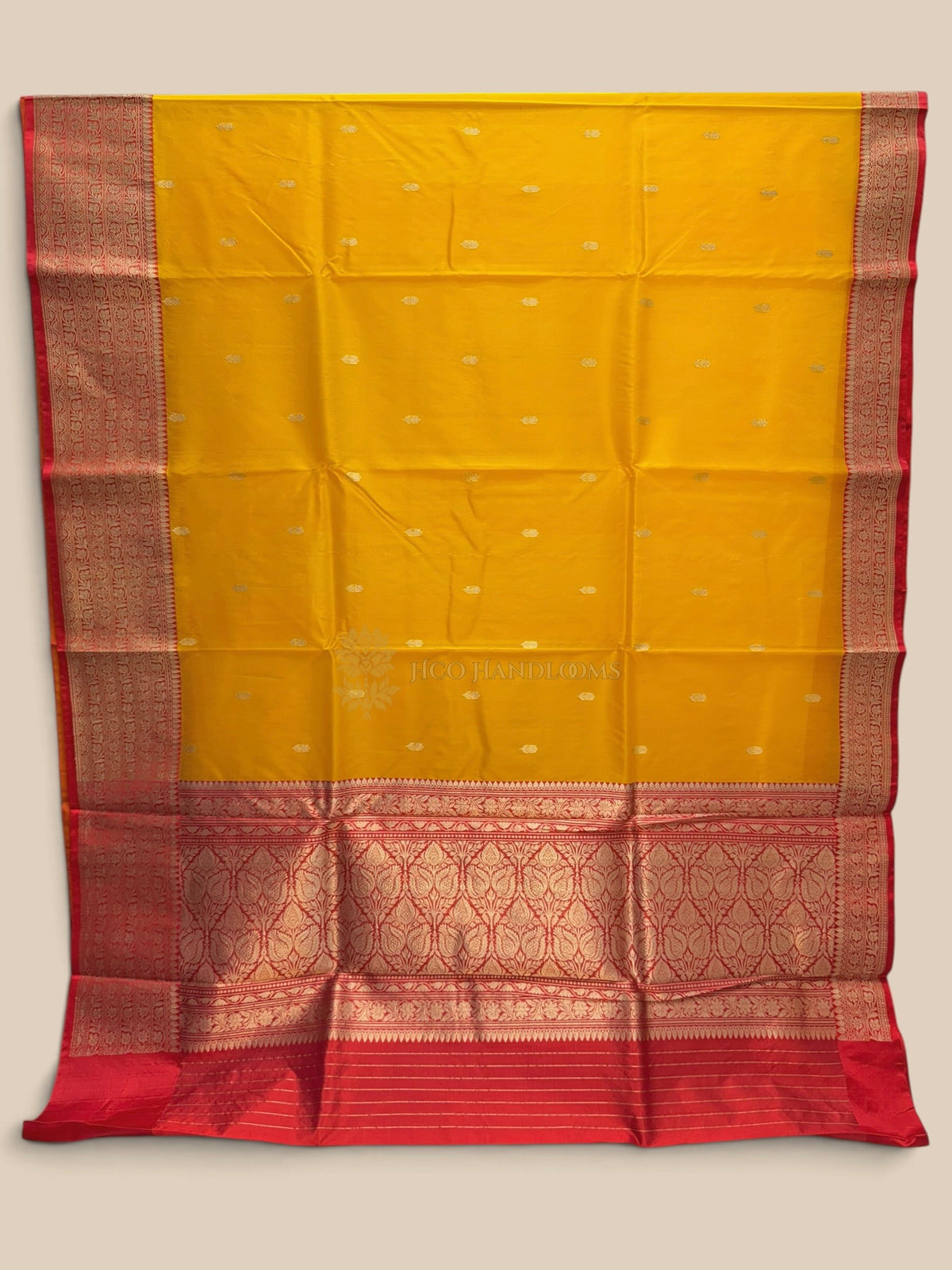 Contrast Pure Kora Silk Handloom Banarasi Saree - Kadhua Motifs