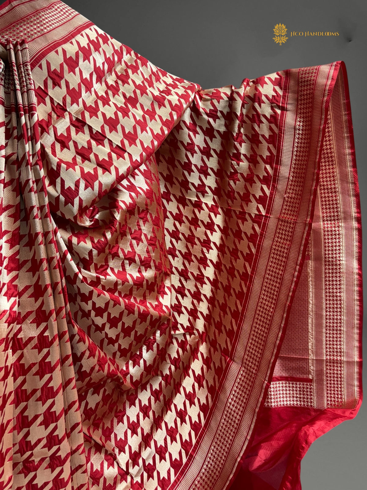 Regal Pure Katan Silk Banarasi Saree - Handwoven Tanchui Brocade
